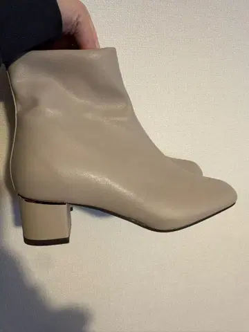 베이지 숏부츠 S 사이즈