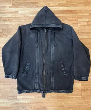 멕시칸 후드티 블랙 페이드 스미쿠로 90s 빈티지 구제 의류