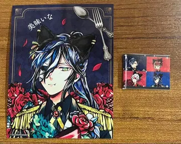 악마 집사와 검은 고양이 난자타운 보스키 후드 혜택 엽서