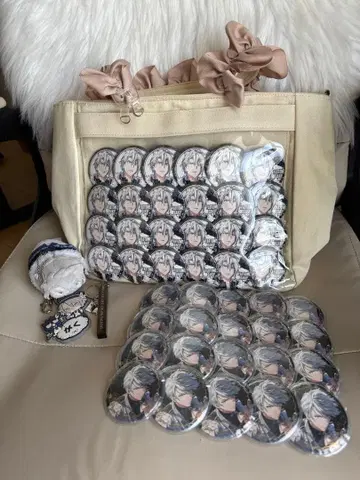 야오토메 가쿠 캔뱃지 이타백 묶음 판매 캔뱃지 48개