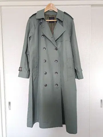 NORC 올리브 그린 트렌치코트