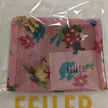 페이러 하이디 메쉬 파우치 핑크 미니