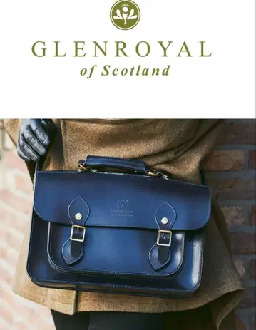 GLENROYAL 글렌로얄 사첼백 13인치 블랙