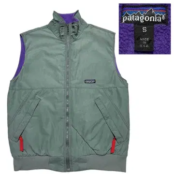 [하자품] USA제 80s 파타고니아 쉘드 신틸라 베스트