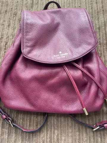 케이트 스페이드 버건디 백팩