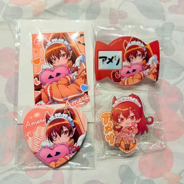 마계의 왕자 카미아니 복권 저지 메이드 캔뱃지 스티커 아메리