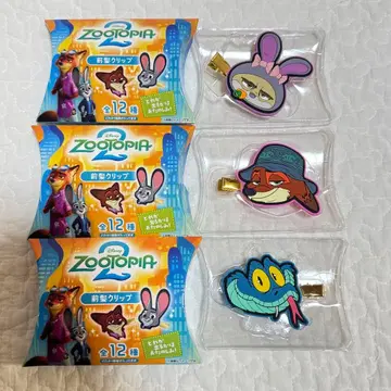 새상품 주토피아2 앞머리 클립 닉 와일드