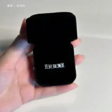 유품 정리 앤티크 빈티지 이터니티 실버 반지 다이아몬드