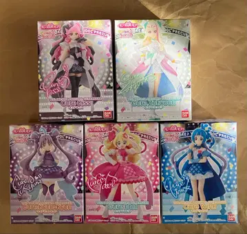 너와 아이돌 프리큐어 큐티 피규어 전 5종 세트 미개봉 새상품