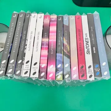 SixTONES 싱글 CD 묶음 판매 첫 구매 혜택 있음