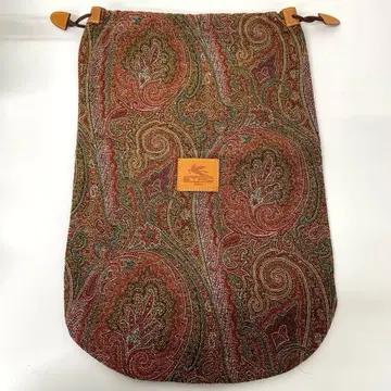 [ TK ] 새상품급 ETRO 에트로 복조리 파우치 페이즐리 무늬