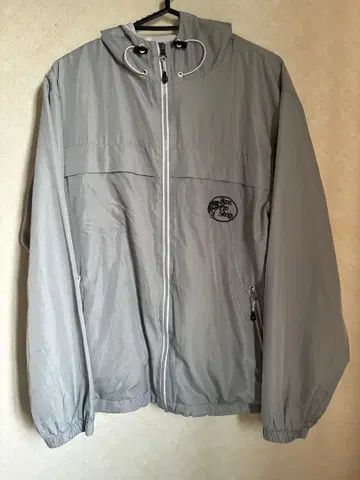 Bass Pro Shops 후드 부착 나일론 자켓 그레이