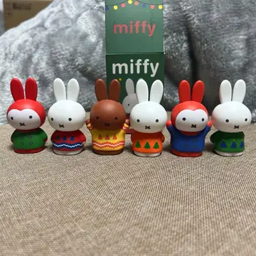 미피 miffy 미니 피규어 크리스마스 겨울