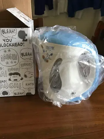 스누피 전기 주전자 0.6L 미사용 새상품