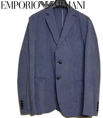 EMPORIO ARMANI 테일러드 자켓 네이비