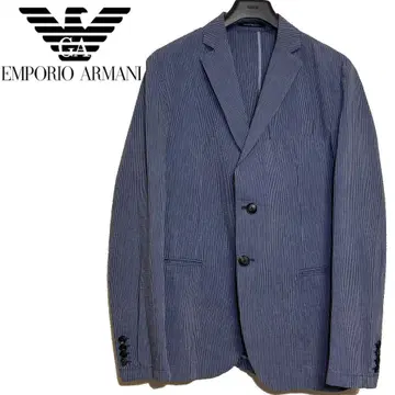 EMPORIO ARMANI 테일러드 자켓 네이비