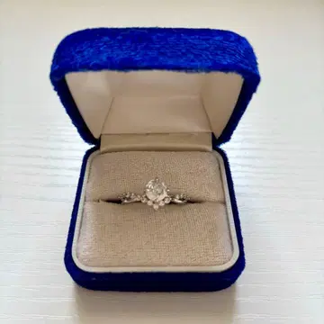 다이아몬드풍 반지 유품 정리 반지