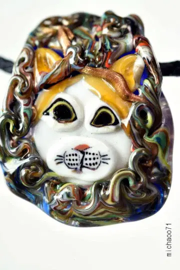 잠자리 볼 잠자리 볼 잠자리 볼 펜던트 탑 13177-472 고양이