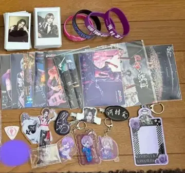 0.1g의 오산 카와무라 유세이 굿즈 묶음 판매 폴라로이드 51장