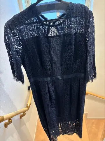 [단시간 사용만 새상품급] GIRL 파티 드레스 네이비 결혼식