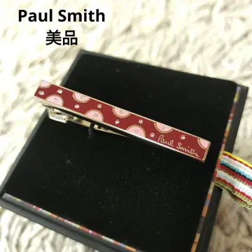 [ 새상품급 ] Paul Smith 폴스미스 넥타이핀 핑크 도트 도트