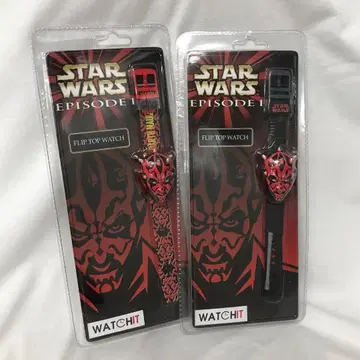 STAR WARS 필름 탑 워치 2세트