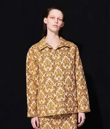 [레어] INSCRIRE 아스크레 자켓 고블린 직조 패턴 셔츠