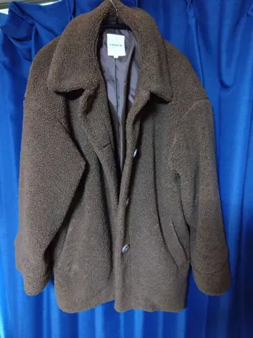 LEPSIM 라이트 보아 스텐카라 코트 F 카멜