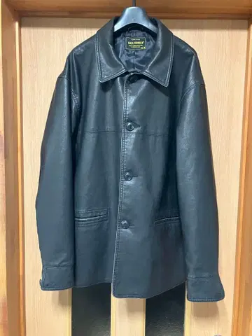 카 코트풍 양가죽 자켓