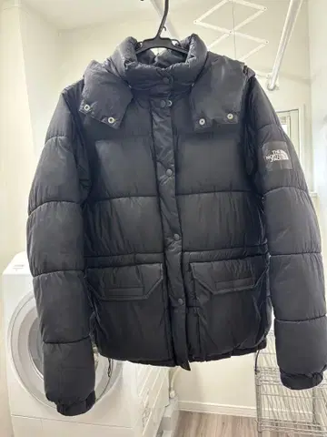 THE NORTH FACE 블랙 다운 자켓 L