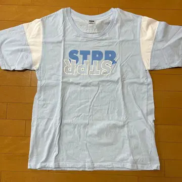 STPR 로고 T셔츠 라이트 블루 스트프리