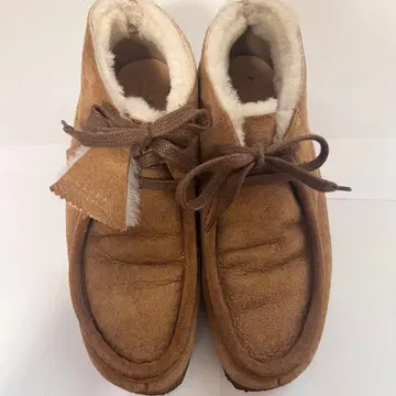 클락스 오리지널스 왈라비 무스탕 부츠 여성용