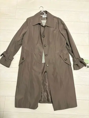 Raycaric 브라운 트렌치코트