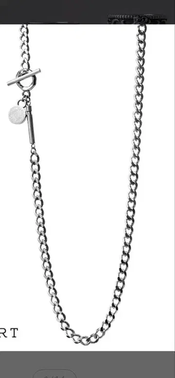 LION HEART 스테인리스 스틸 체인 목걸이 55cm