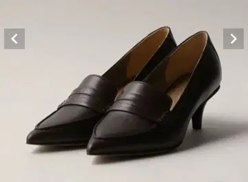 오데뜨 앤 오딜 로퍼 펌프스 브라운 23.5