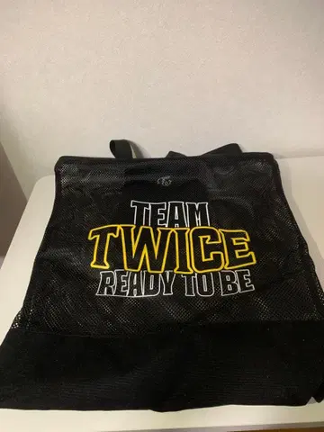 TEAM TWICE READY TO BE 토트백