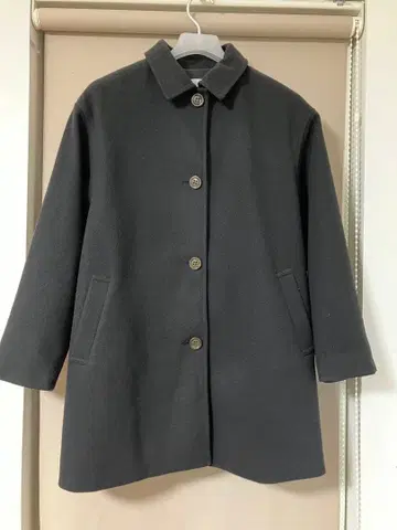 블랙 코트 여성용 M