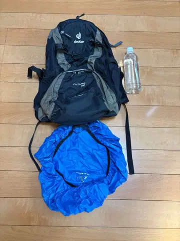deuter 중형 백팩 레인 커버 포함