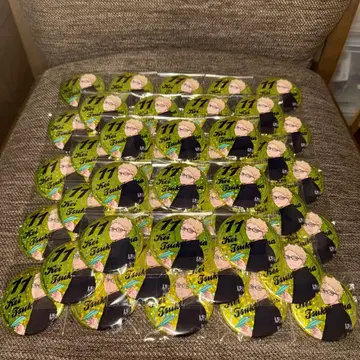 하이큐 애니메이션 덱 홀로그램 캔뱃지 종이비행기 츠키시마 케이 50개