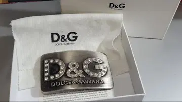 D&G 스톤 부착 벨트 버클