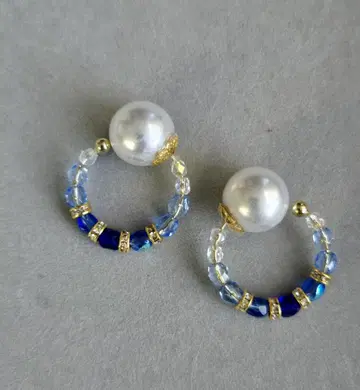 사토식 림프 케어 뷰티 커프 블루 그라데이션