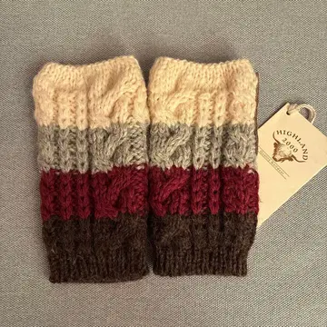 새상품급 하이랜드2000 영국제 울100% 암커버 미튼