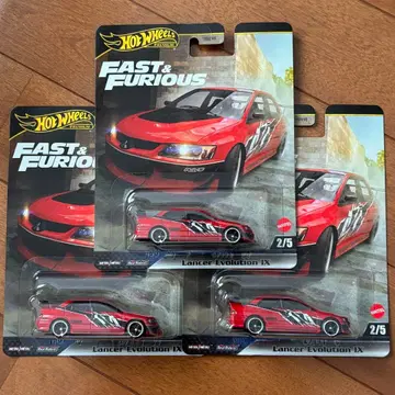 [ 3대 세트 ] 핫휠 와일드 스피드 랜서 에볼루션