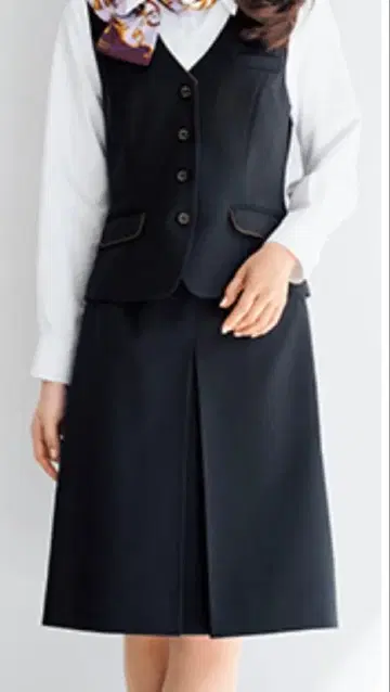 본맥스 (올 시즌) 사무복 베스트 스커트 상하의 세트 그레이 9호