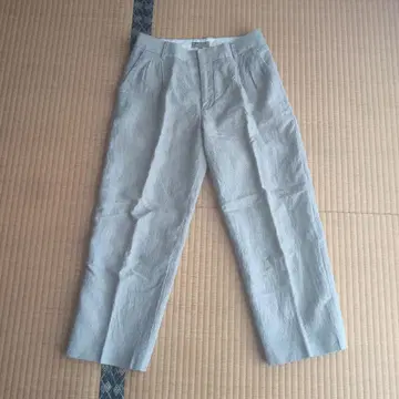 MARGARET HOWELL 그레이 와이드 팬츠