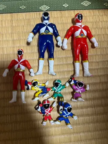 슈퍼전대 히어로 피규어 고고파이브