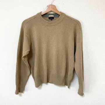 Paul Smith 캐시미어 혼방 베이지 크루넥 스웨터 M