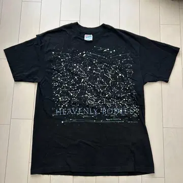 Heavenly Bodies T셔츠 별자리 90s 빈티지