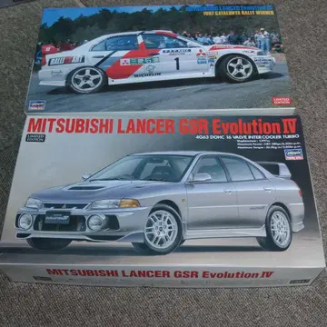 하세가와 1/24 미쓰비시 랜서 에볼루션 4 세트