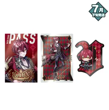 기사X - Knight X - 새틴 스티커 세트 바우